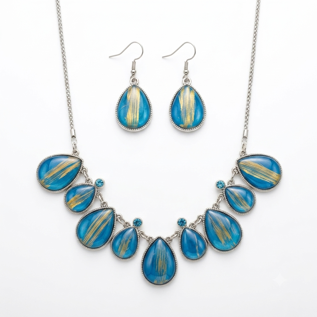 Statement jewellery set
